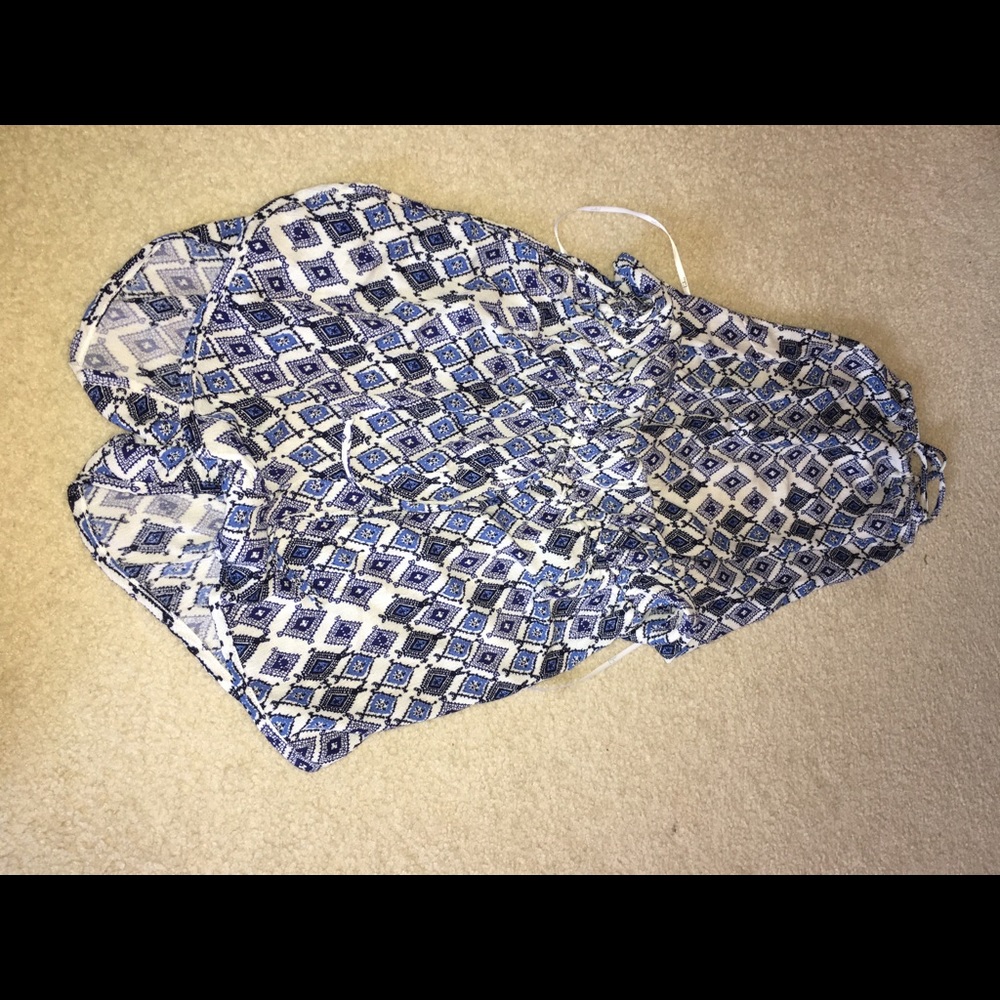 Lulu’s Blue romper